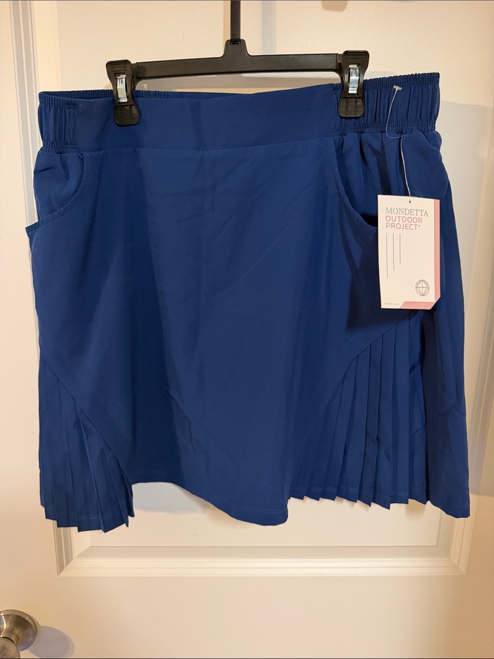 Mondetta Royal Blue Athletic Pleated Skort